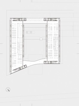 Planta nível 100.50 - 1º pavimento/ Escritórios
