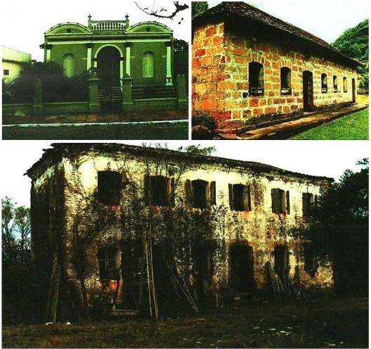 Faxinal Soturno, edificações das famílias Pigatto e Santini datadas entre 1900/1940