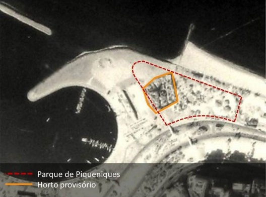 A “Área de Piqueniques”, situada dentro da área Aforada, nunca chegou a ser construída, devido a implantação do Horto Provisório, que deveria alimentar de mudas o plantio do parque.
