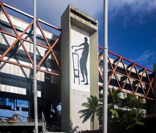 Centro de Convenções da Bahia, Salvador, escritório Irmãos Roberto. Obras de recuperação em 2010