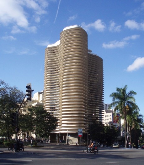 Vista do Edifício Niemeyer. Ano 2007