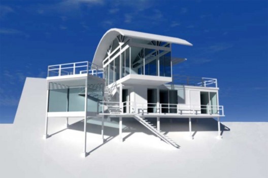 Casa do Felix, perspectiva eletrônica, Praia do Felix, Ubatuba SP, arquiteto Silvio Sant’Anna