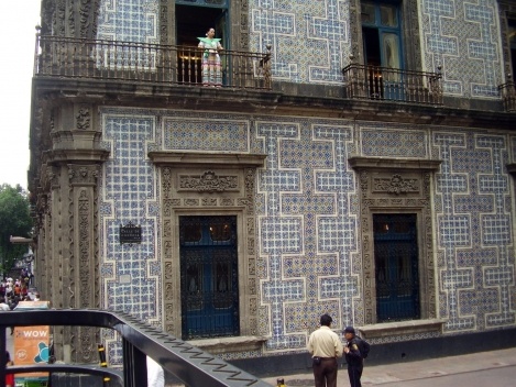 “Casa dos azulejos”, antigo palácio dos condes de Orizaba