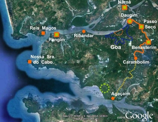 Medidas de fortificação tomadas após 1565 no sistema de fortificações da ilha de Tiswadi (Goa)