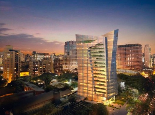 Complexo residencial de luxo em São Paulo, grife polonesa Daniel Libeskind