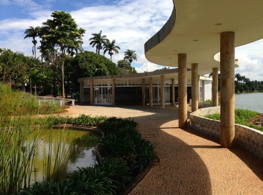 Casa do Baile, marquise e os jardins, Pampulha, Belo Horizonte