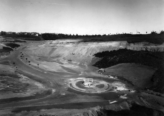 Praça Charles Miller em construção, 1926