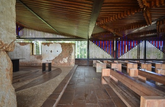 Detalhe do interior da Capela de Santana ao Pé do Morro