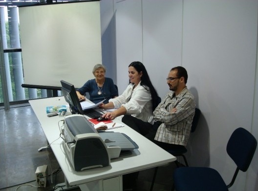 Rosa Kliass, Liane Makowski e Ricardo Rocha