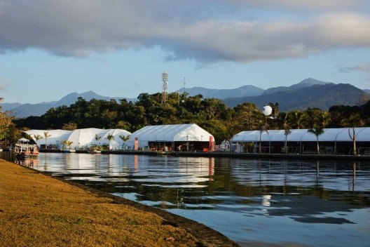 Flip 2011, instalações efêmeras vistas do centro histórico, Paraty