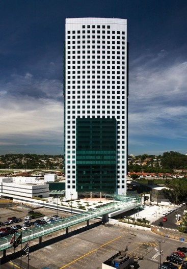 Edifício Eldorado Business Tower, projeto do escritório Aflalo & Gasperini Arquitetos